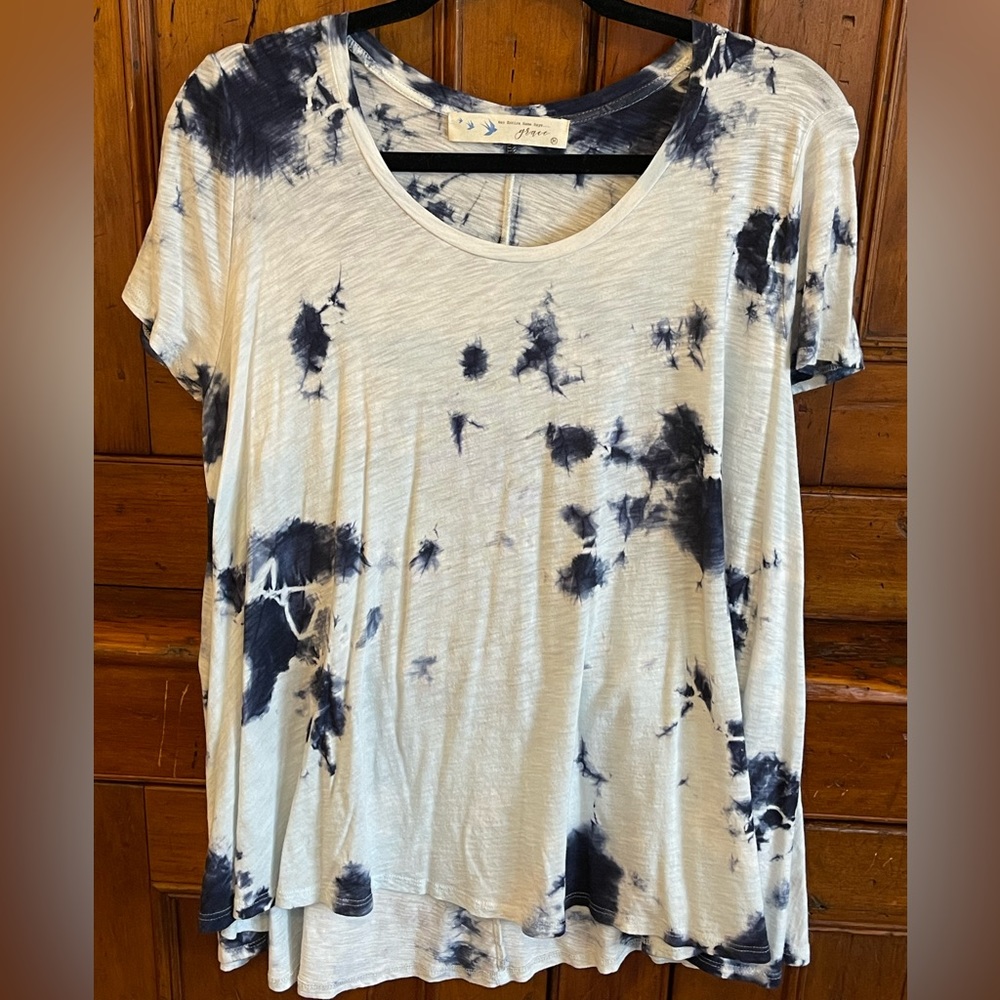 Her Entire Name Says Grace Tie-Dye Tee